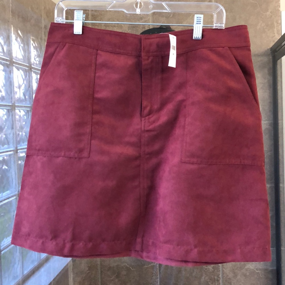 Banana Republic felt skirt